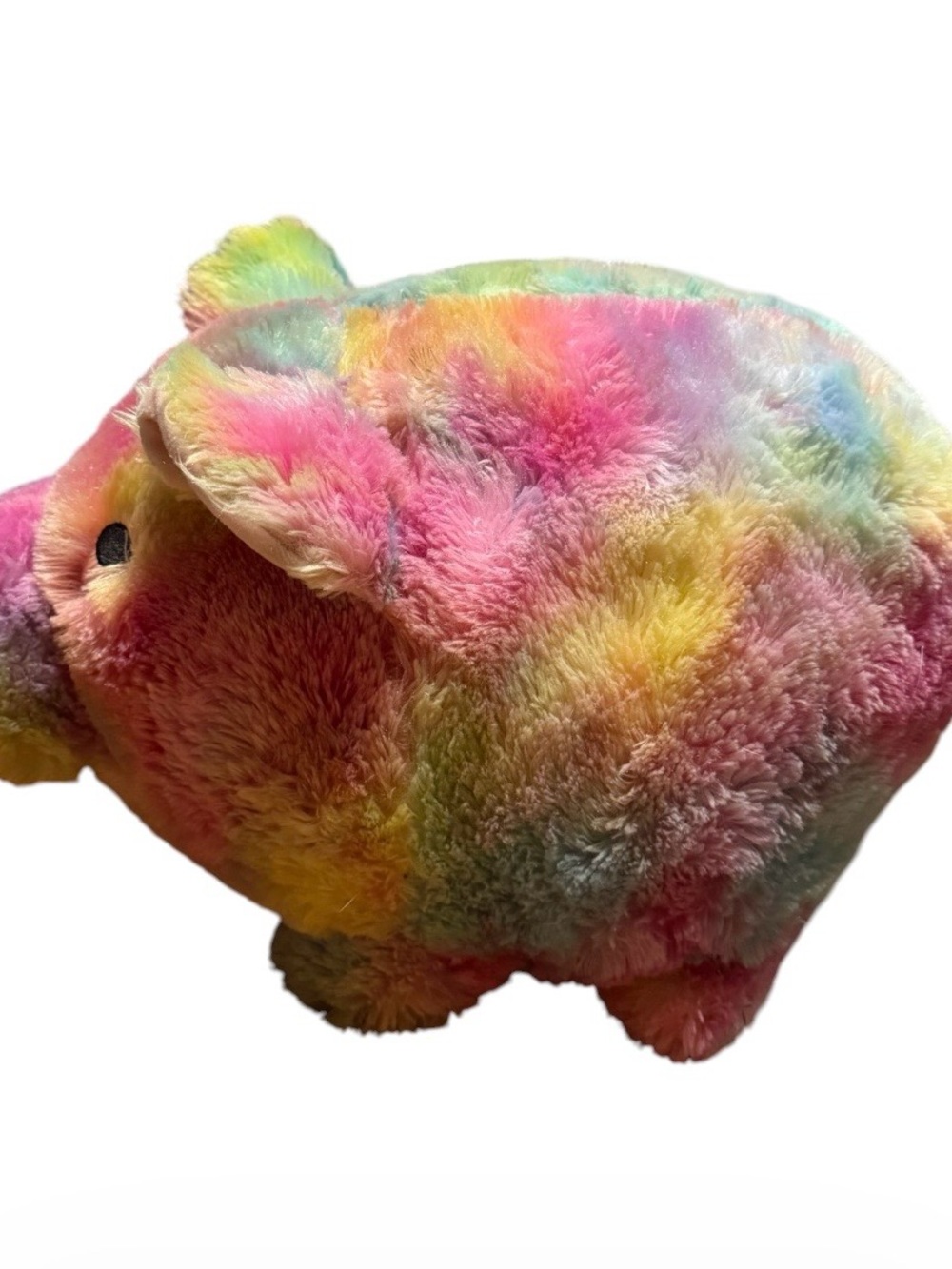 Pig ~ Piggy Bank ~ Rainbow Tie Dye ~ Plush ~ Your Zone~ Coin Slot